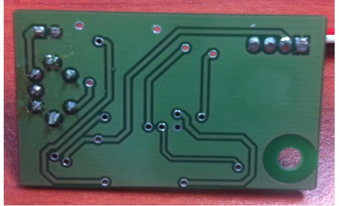 차량감지 센서모듈 기판 Bottom View