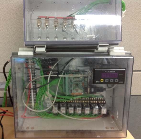 Variable load controller for 400W VAWT road test