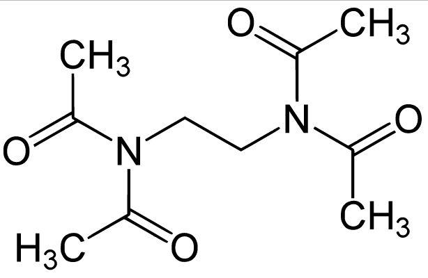 TetraAcetylEthyleneDiamine의 화학적 구조