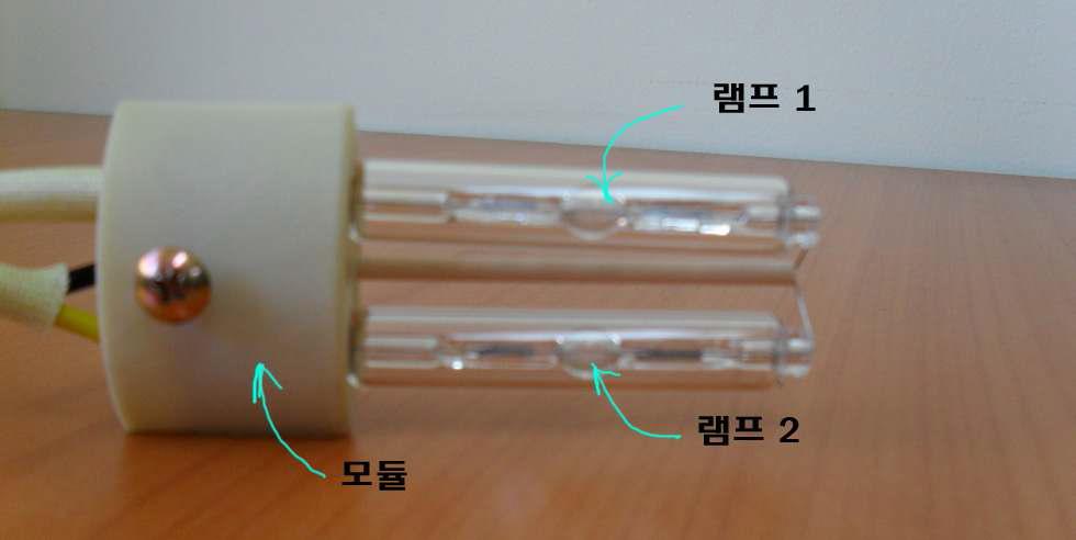 2개의 램프를 사용한 예