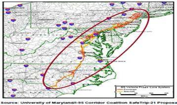 I-95 Test Bed Area