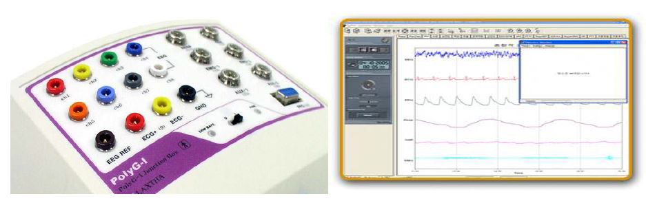 생체계측시스템(PolyG-I)와 분석 S/W Telescan