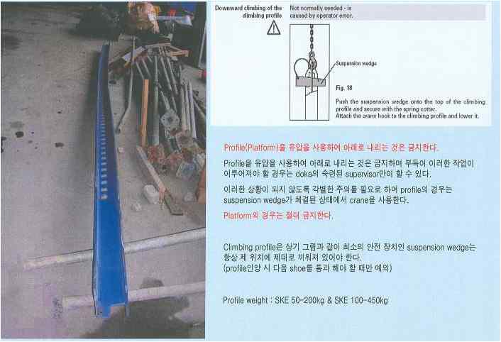 Climbing Profile 추락