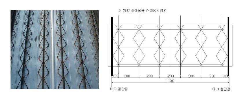 V-deck의 연결방식