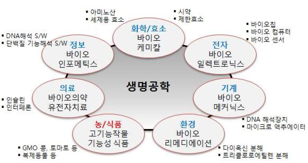 생명공학의 응용분야