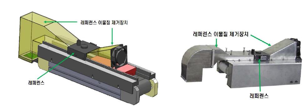 레퍼런스 이물질 제거 장치