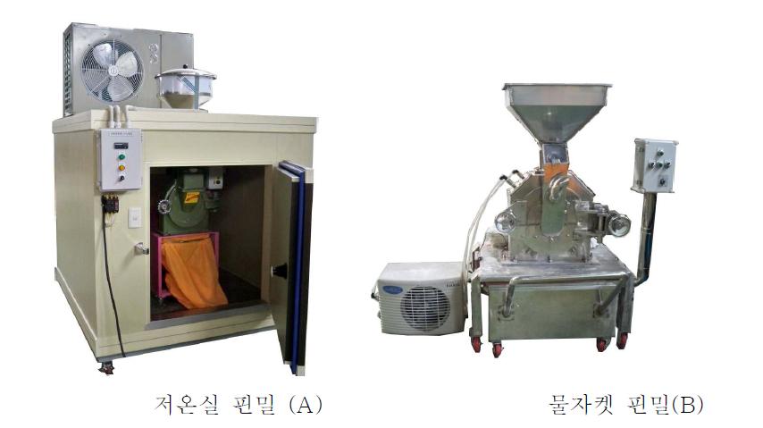 핀밀의 저온제분