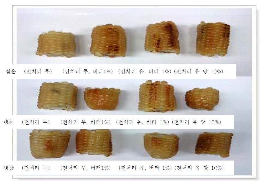 군 옥수수의 복원