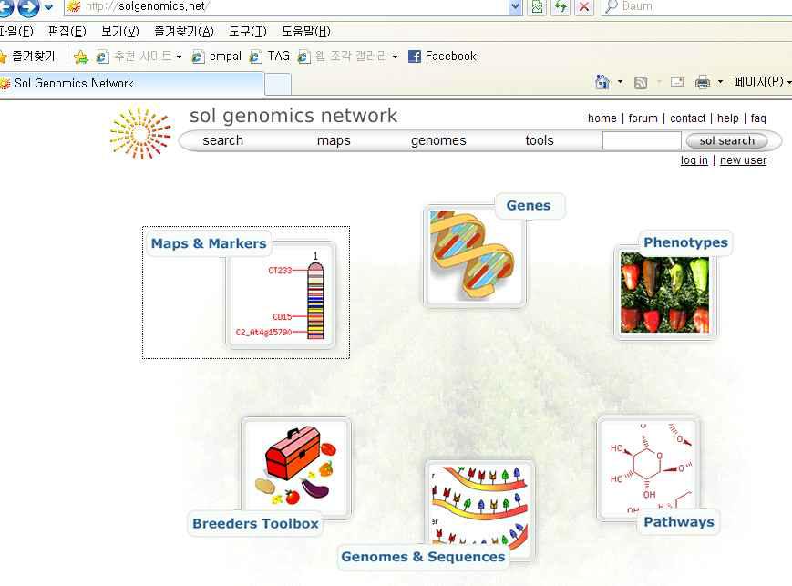 Sol genome network site