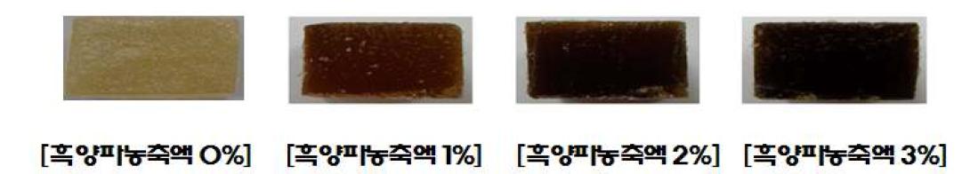 흑양파 젤리(하드타입) 제조