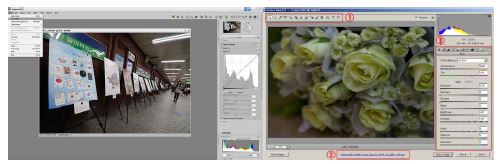 Nikon Capture NX2 프로그램 화면