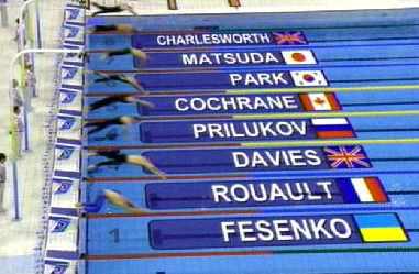 2008 베이징 올림픽 수영 중계영상