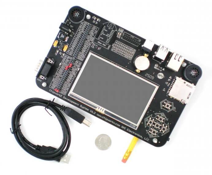 One example of .NET Microframe microcomputers, ChipworkX system from GHI electronics LLC.