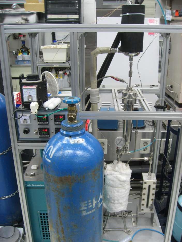 High pressure soxhlet apparatus.
