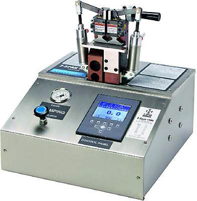 Zero-span tensile strength tester.