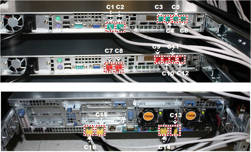 시애틀 Procuvre와 DL380 및 NetFPGA 서버 연동