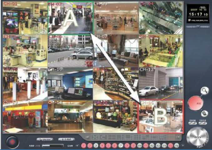 그림 2. 170 건물 소방안전 관리시스템 영상정보