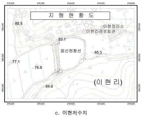 그림 6.29 지형현황도