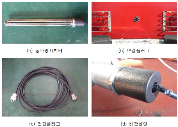 그림 2.58 동파방지히터