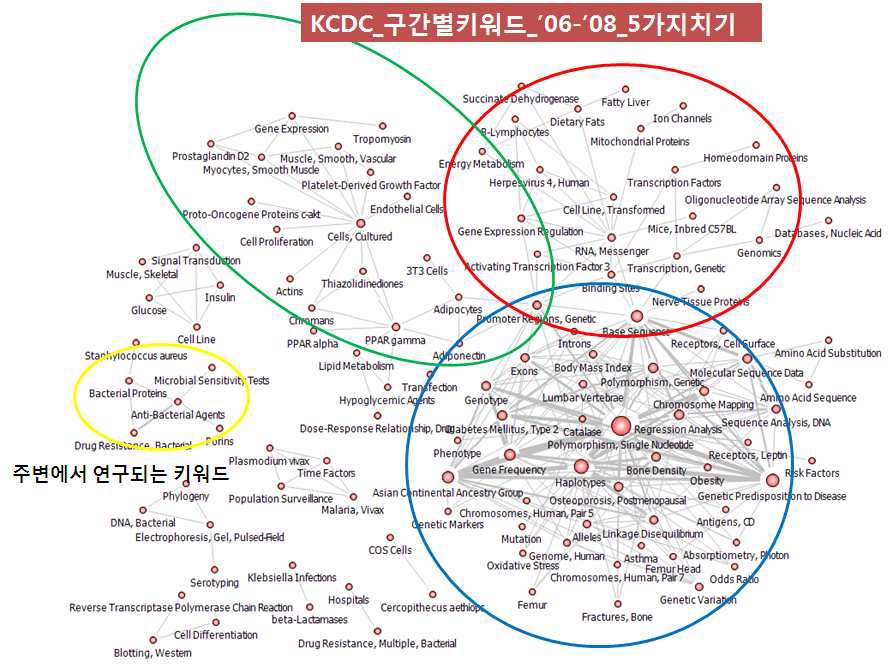 KCDC 구간별키워드_‘06-’08_5가지치기