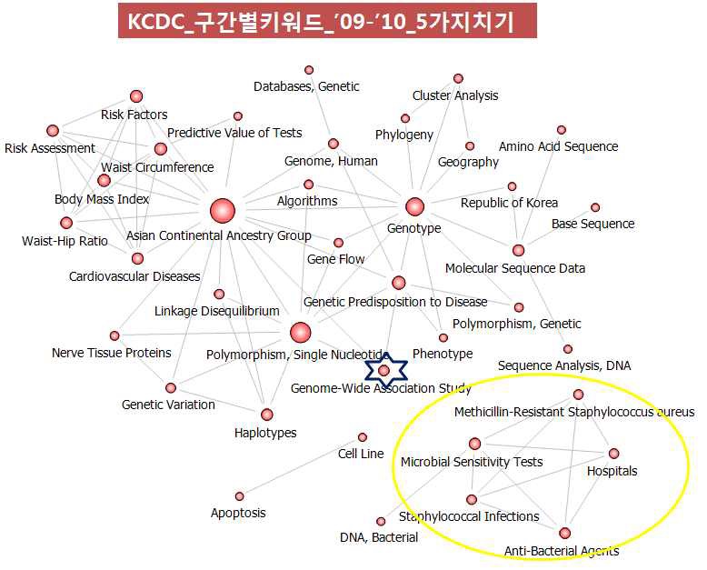 KCDC 구간별키워드_‘09-’10_5가지치기