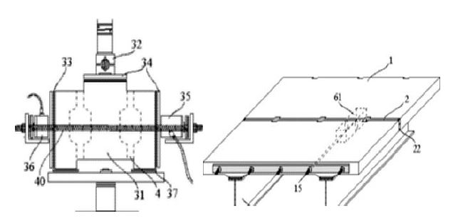 그림 2.32 비부착 긴장재를 갖는 프리캐스트 콘크리트 바닥판을 이용한 교량 바닥판 시스템