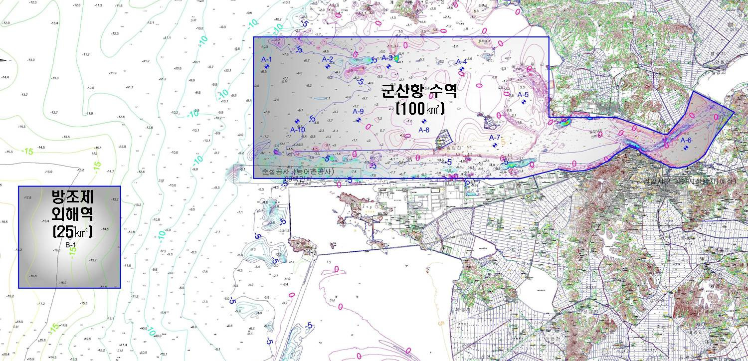 그림 5-65. 매립토 부존량 조사 지역