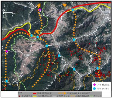 Corridor master plan of northern Jiri mountain area