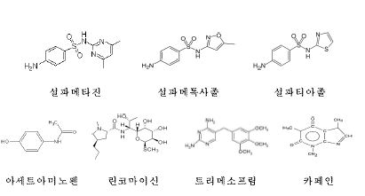 Group Ⅰ-A 의약물질의 화학 구조