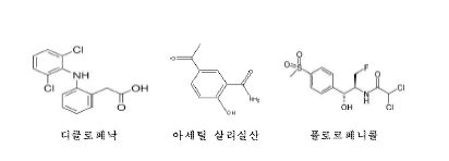 Group Ⅰ-C 의약물질의 화학 구조