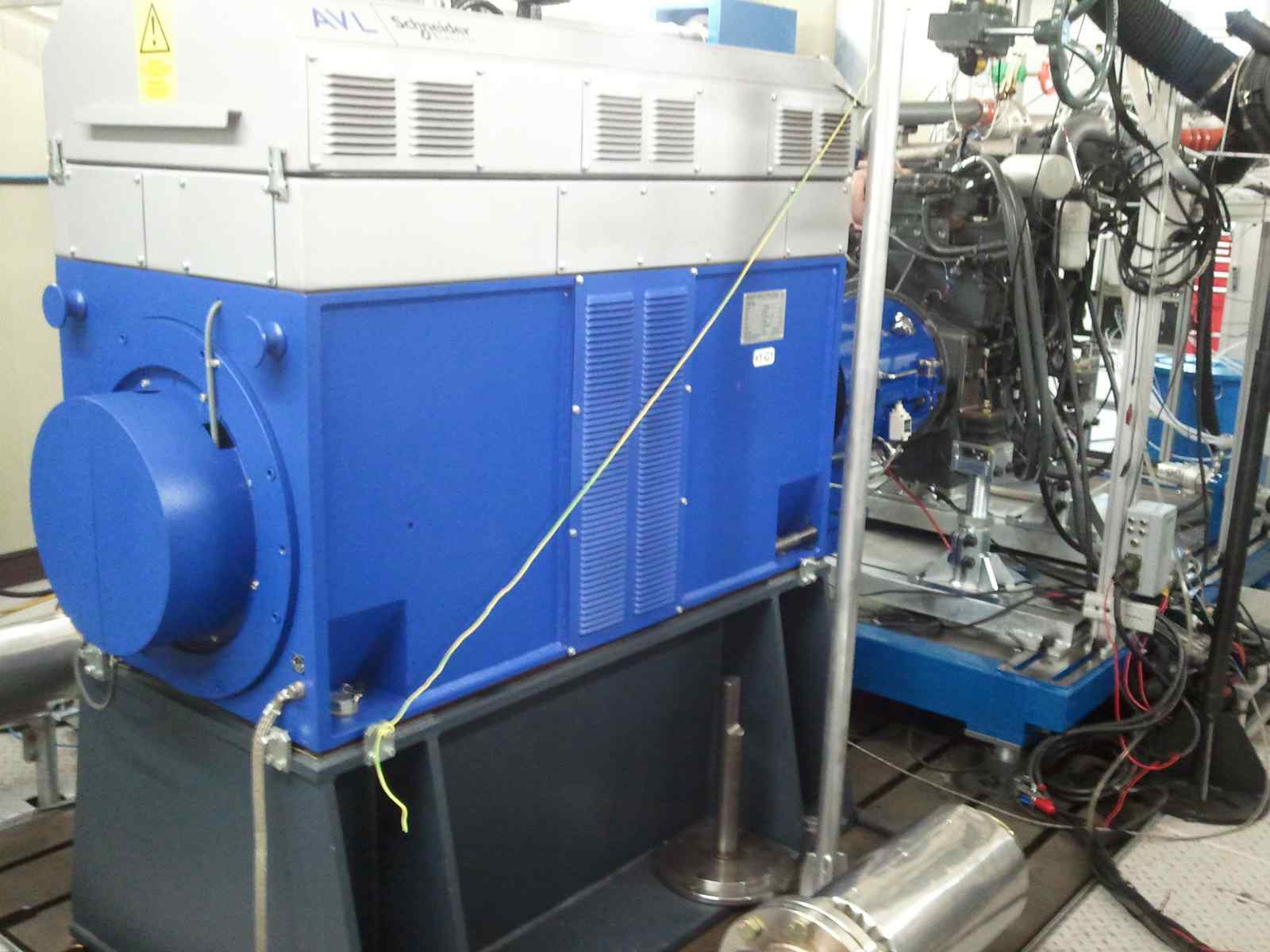 두산 인프러코어내에 설치되어 있는 원동기 동력계