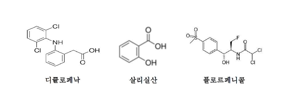 Group Ⅰ-C 의약물질의 화학 구조