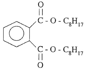 디-n-옥틸 프탈레이트 구조