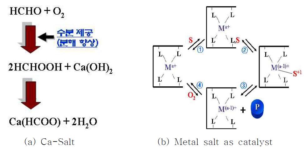 Formaldehyde의 분해 mechanism