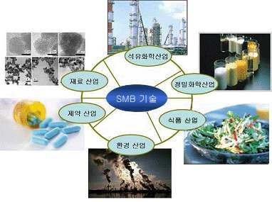 SMB 공정의 적용 가능 분야