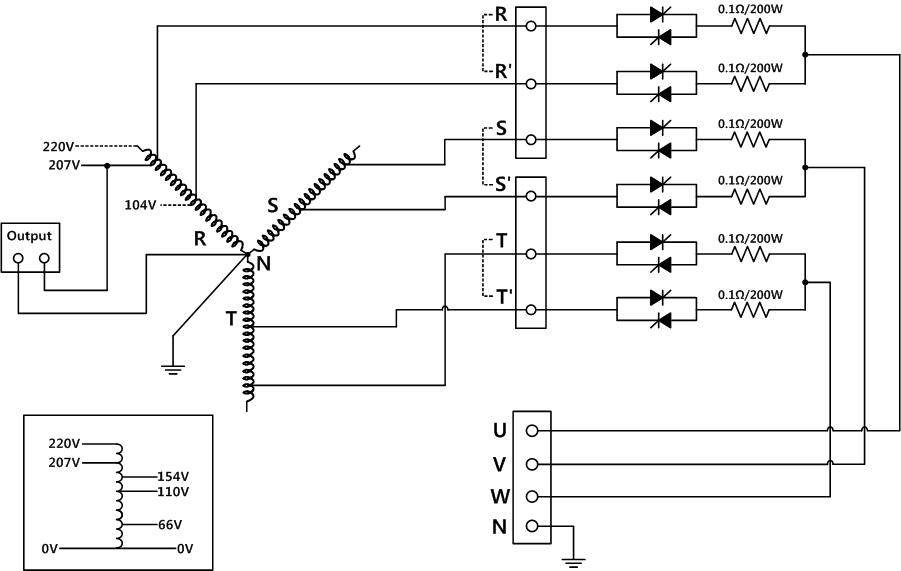 Sag Generator Schematic Diagram