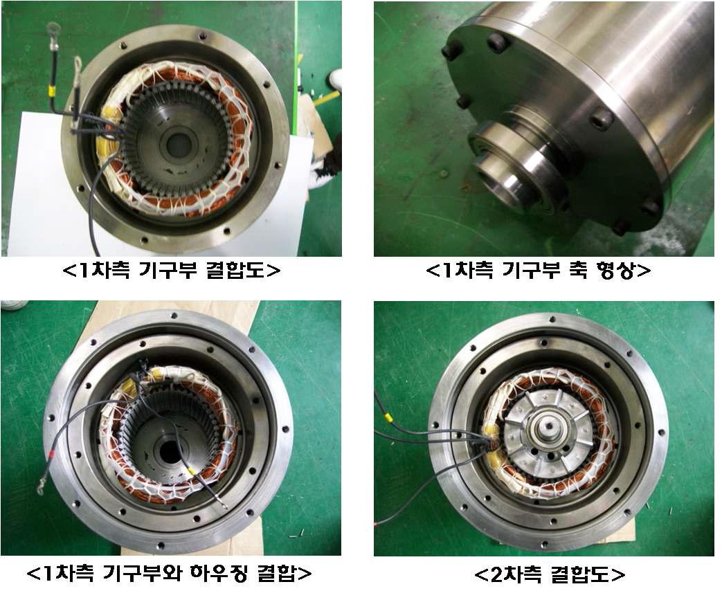 상반전형 유도발전기 조립