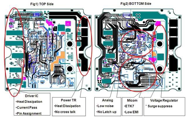 ECU PCB 회로도