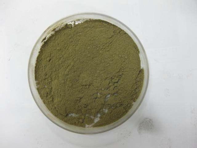 Image and XRD pattern of KNiFC powder