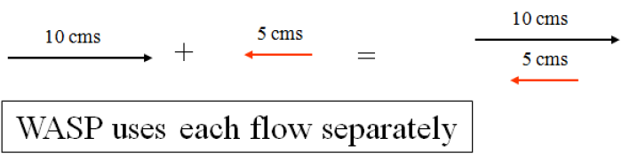 WASP7.4의 Gross flow option