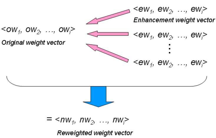 가중치 벡터 향상 프레임워크