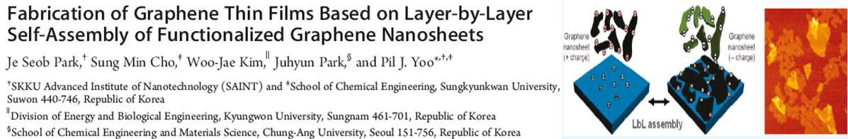 대표연구성과 (ACS Applied Materials & Interfaces, vol. 3, p360-368 (2011))