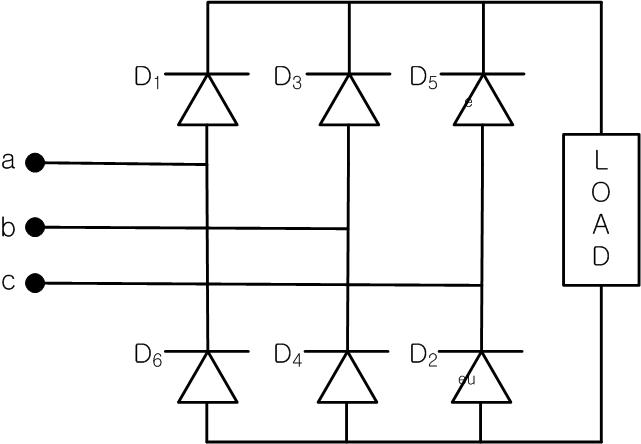 3상 다이오드 정류회로