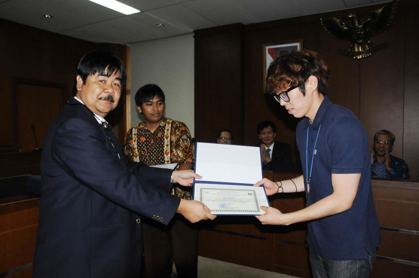 교육훈련 이수(보고르농대).