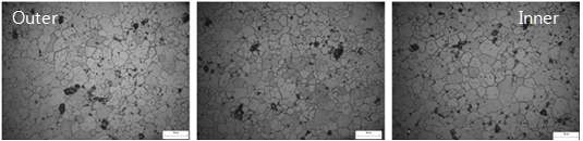 그림 3.6.1.14 R2-SP5 (98%L) x400 (averaged grain size : 11.41㎛)
