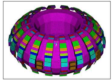 TBM 및 FI의 3차원 ANSYS 모델링