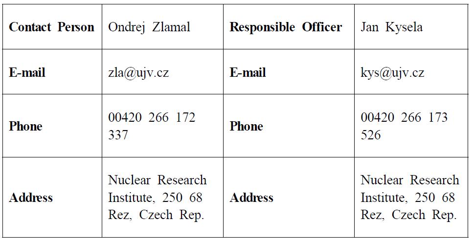 Nuclear Research Institute의 고열부하시험 담당자