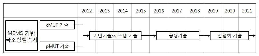 MEMS기반 극소형 탐촉자의 발전 방향