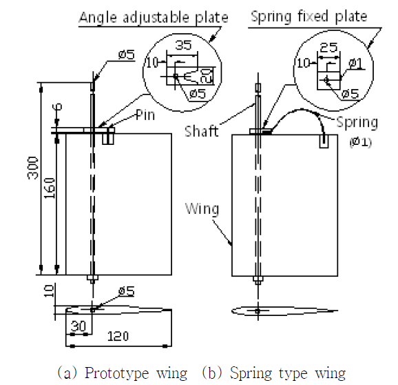 Structure of wing