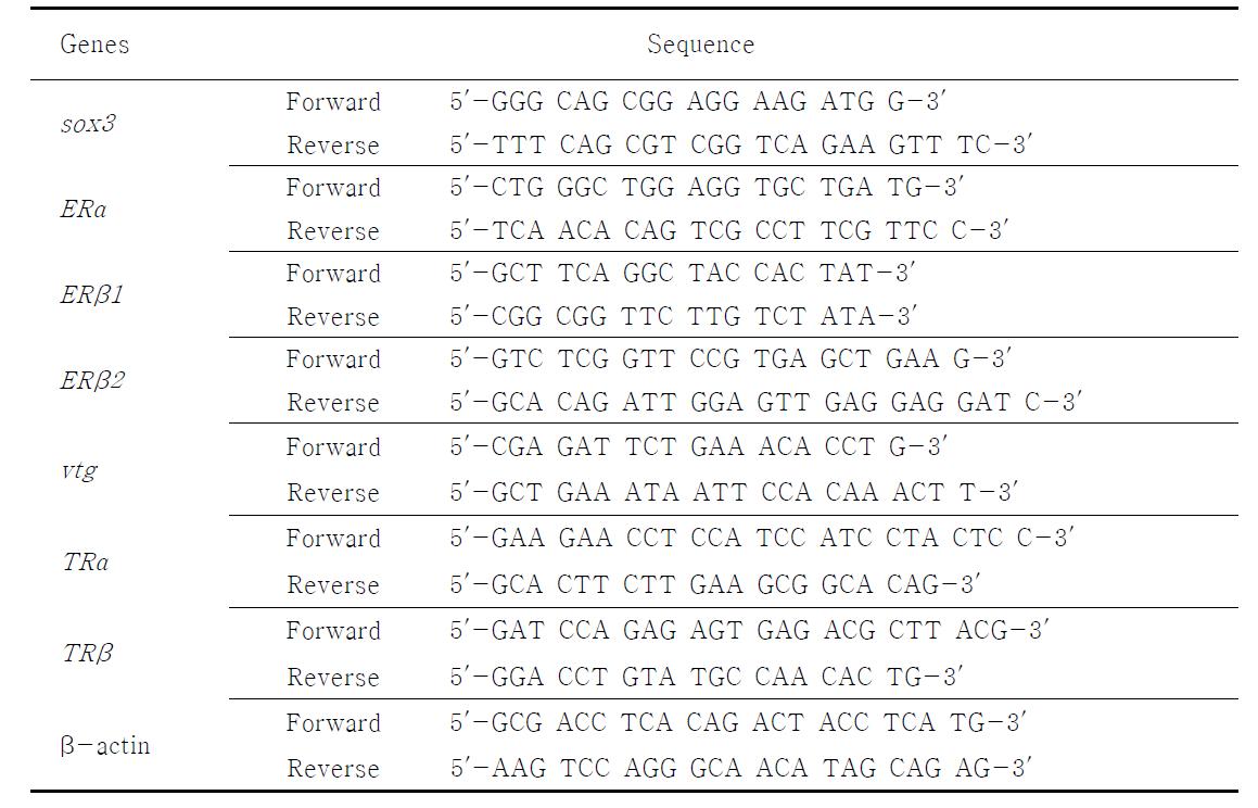 Primers for QPCR.